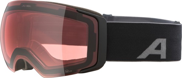 FALERA MAG Q Schneebrille 2026 black matt/red mirror 