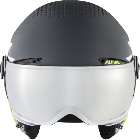 ZUPO JR VISOR Q-LITE Helm 2025 charcoal-neon matt 