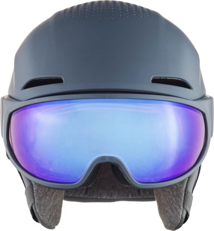 ALTO QV Helm 2025 black matt/cobalt green 