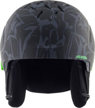 PIZI JR Helm 2024 black-green camo matt 