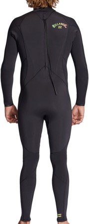 5/4 ABSOLUTE BACK ZIP Full Suit 2023 black fade 