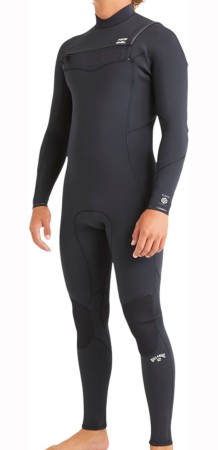 4/3 ABSOLUTE NATURAL CHEST ZIP Full Suit 2025 black 