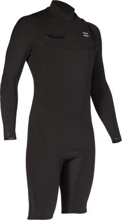 2/2 ABSOLUTE CHEST ZIP LS Shorty 2024 black 