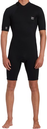 2/2 FOIL BACK ZIP Shorty 2025 black 