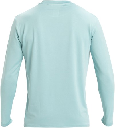 DNA BUBBLE LOGO SURF TEE LS Lycra 2025 light blue denim 