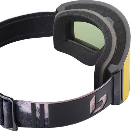 BLACKRIDGE Schneebrille 2026 dark brush matte/sunrise 