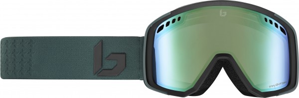 MAMMOTH Schneebrille 2025 black forest matte/phantom green emerald photochromic 