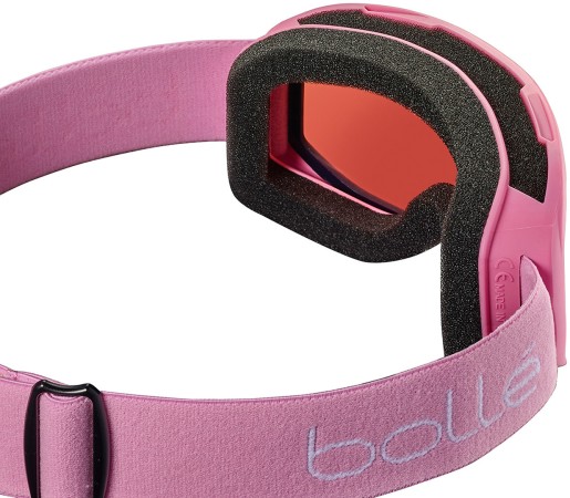 INUK Schneebrille 2025 pink matte/rosy bronze 