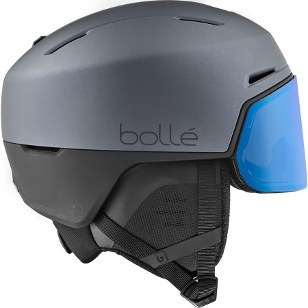 X-FUSION MIPS Helm 2025 titanium black matte/photochromic blue 