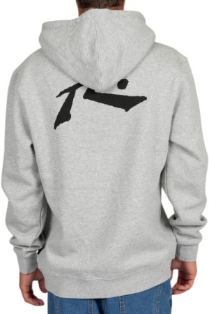 BASE LINE Hoodie 2025 grey heather 