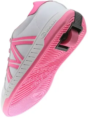 BEPPI 2191831 Schuh mit Rollen white/pink 