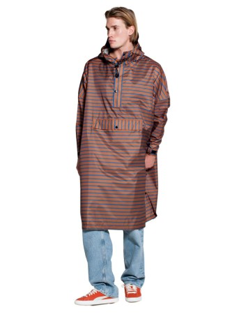 BRETON BLUE Regenponcho 