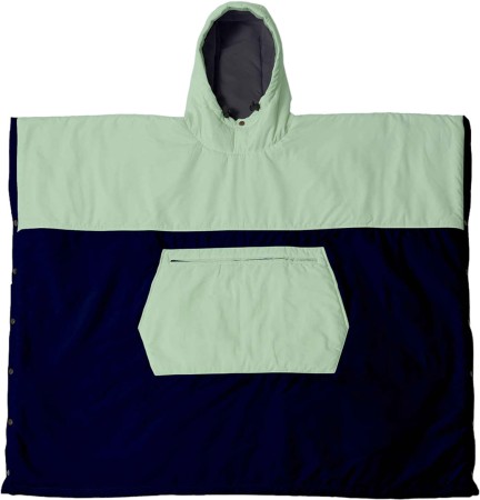TROPPER Poncho Blanket 2025 navy/camo green 