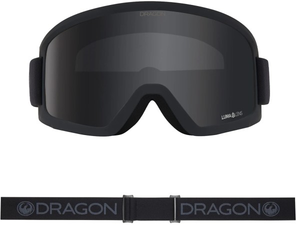 DX3 L Goggle 2025 blackout/lumalens dark smoke 