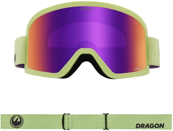 DX3 PLUS Schneebrille 2025 matcha/lumalens purple ion + lumalens midnight 