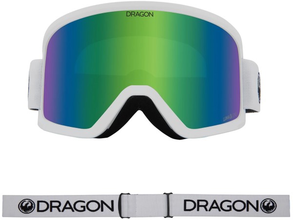 DX3 Schneebrille 2026 white/lumalens green ion 