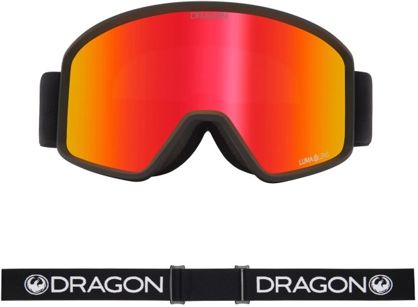 DXT Goggle 2026 black/lumalens red ion 
