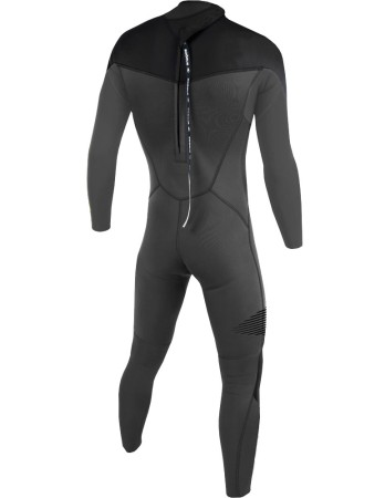 FLY+ 5/4 BACK ZIP Full Suit 2024 grey 