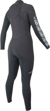 DIVINE OYSTERPRENE 4/3 FRONT ZIP Full Suit 2025 black 