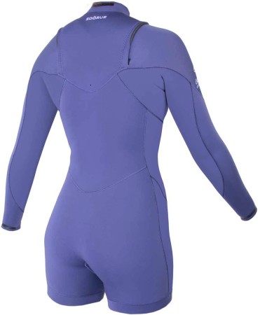DIVINE OYSTERPRENE 2/2 LS FRONT ZIP Shorty 2025 purple 