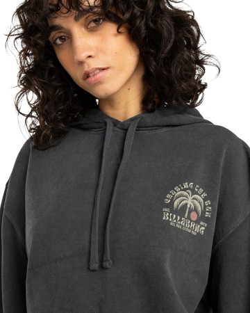 ALL DAY SUN Hoodie 2025 off black 