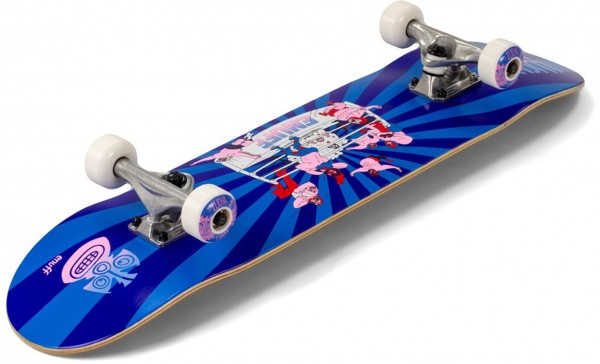 LUCHA LIBRE Skateboard 2021 blue/blue 