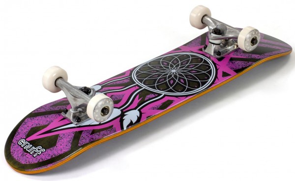 DREAMCATCHER MINI Skateboard 2021 grey/pink 
