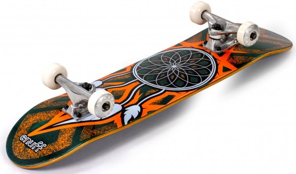 DREAMCATCHER MINI Skateboard 2021 teal/orange 
