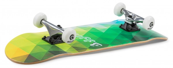 GEOMETRIC Skateboard 2021 green 