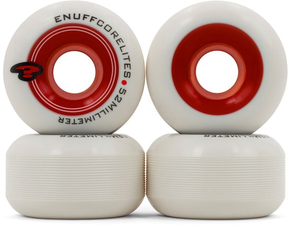 CORELITES 4er Pack Rollenset white/red 