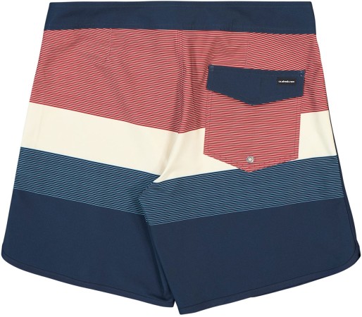 SURFSILK SCALLOP 18 Boardshort 2026 dark navy thermo stripe 