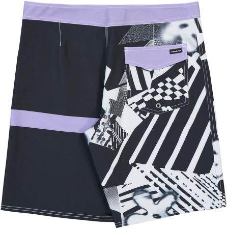 SURFSILK STRAIGHT 20 Boardshort 2026 black checker 