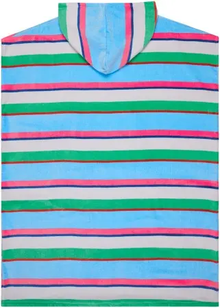 STAY MAGICAL PRINTED Poncho 2026 cloud dancer classic stripe 