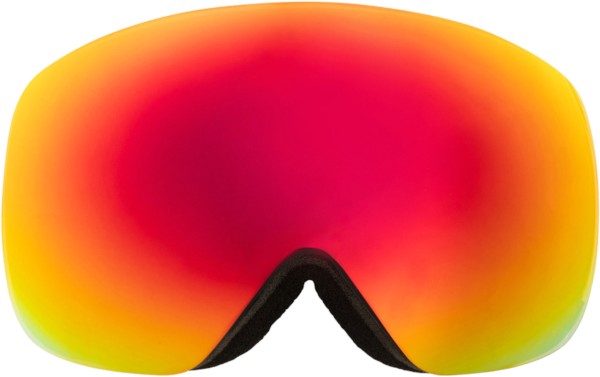 ROSEWOOD Goggle 2025 black/clux red mirror 