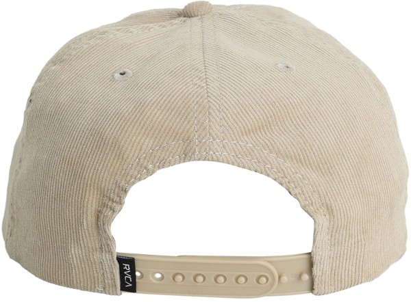 BIG RVCA CORD SNAPBACK Cap 2026 silver bleach 