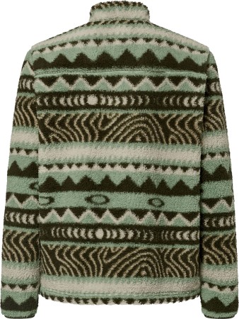 MOUNTAIN FIRE SHERPA Zip Fleece 2026 green norway pattern 