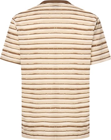 BLURRED STRIPE T-Shirt 2024 hm beige 