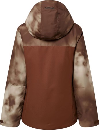 HOLLY ANORAK Jacket 2024 brown clouds print 