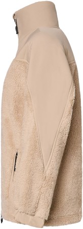 WOMENS MOUNTAIN FIRE SHERPA Zip Fleece 2025 humus 