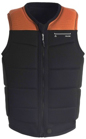 SECTION Weste 2025 orange/black 