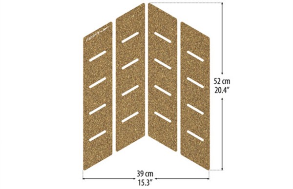 FRONT GRIP DECK Traction Pad cork 