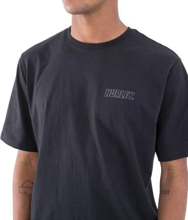 FASTLANE LINED T-Shirt 2025 black 