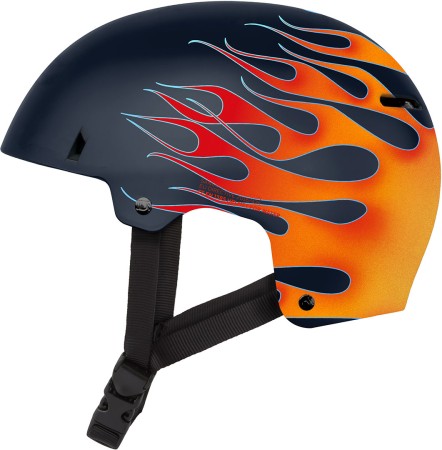 ICON LOW RIDER Helmet 2025 flames 