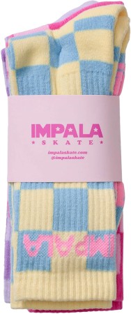 SKATE Socken 3er Pack check 