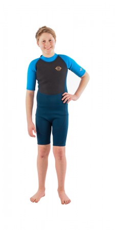 KIDS 2.5mm Neopren Shorty blue 