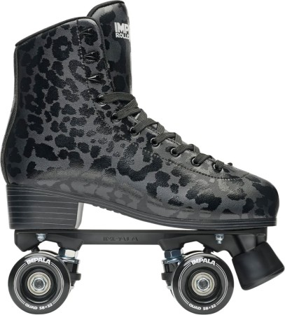 QUAD SKATE Rollschuh black leopard 