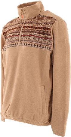 KNEECE Fleece Sweater 2025 khaki 