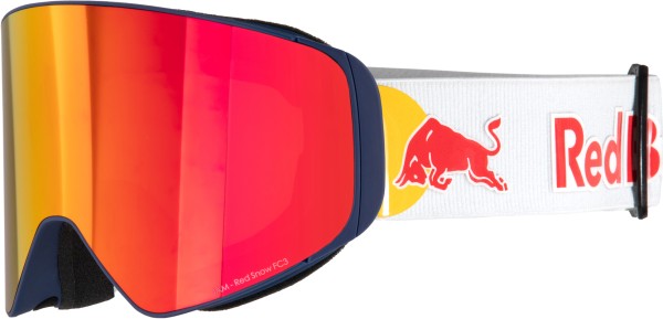 RED BULL JAM Goggle 2025 blue/white/red mirror 