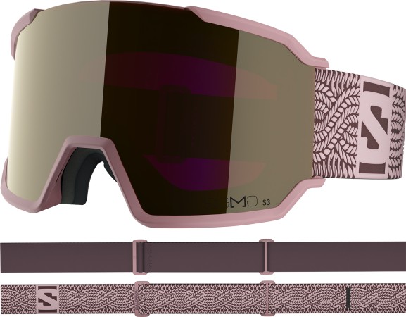 S/VIEW 3 SIGMA Schneebrille 2027 dawn pink/sigma black gold 