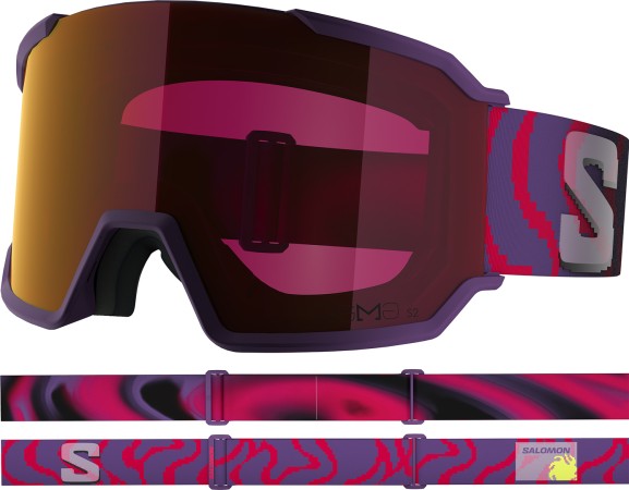 S/VIEW 3 SIGMA Schneebrille 2027 pansy/sigma poppy red 